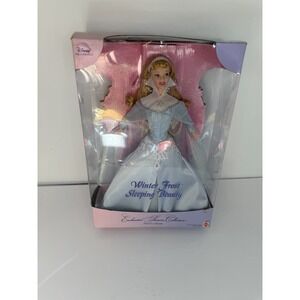 Winter Frost Sleeping Beauty Disney Collector Doll Mattel Barbie 2001 Box Damage